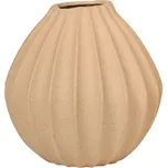 Váza 30 cm Broste WIDE - písková