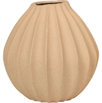 Váza Váza 30 cm Broste WIDE - písková