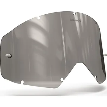 Motocyklové brýle plexi pro brýle OAKLEY PROVEN, ONYX LENSES (šedé s polarizací)