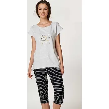 Dámské noční prádlo Pyžamo Key LNS 300 Velikost: S, Vzor: 300