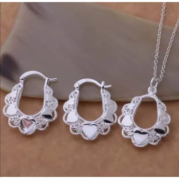 Souprava šperků Sada šperků se srdíčky (Sada šperků)