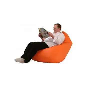 Sedací pytel Sedací vak hruška oranžová TiaHome