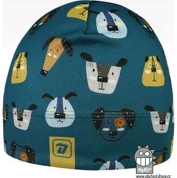 Čepice Funkční čepice Dráče - Bruno 071, pejsci Barva: Petrol, Velikost: L 54-56