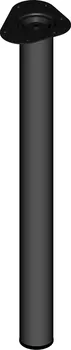 Stolová podnož Element System Nábytková noha kulatá 60 x 800 mm černá