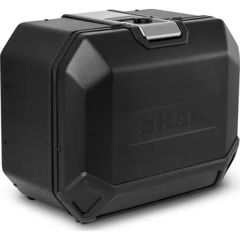 Zavazadlo na motocykl Boční hliníkový kufr na motorku SHAD Terra TR47 pravý - černý (SHAD Terra TR47 D0TR47100RB)