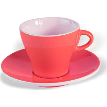 ClubHouse šálek s podšálkem Gardenia, 170 ml, set 6 ks, růžová