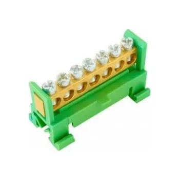 Rozvaděč VO ELEKTRO Třinec PE 7 zelený rozboč.můstek DIN 63A IP00 E-ELSOKR0075863