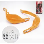 Chránič řídítek oranžový hliníkový (22mm a 28mm) Biketec