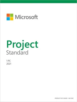 Microsoft Project Standard 2021 vícejazyčná