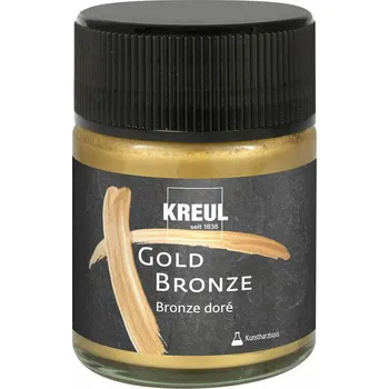 Speciální výtvarná barva C.Kreul Tekutý bronz 50 ml zlatá