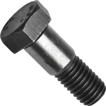 Šroub Din 609, lícovaný šroub se šestihrannou hlavou a dlouhým závitem, ocel třídy 8.8, bez povrchové úpravy, m20x140