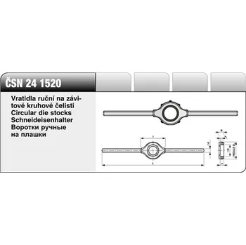 Ruční nářadí Vratidlo ZKC 1520 pr.38