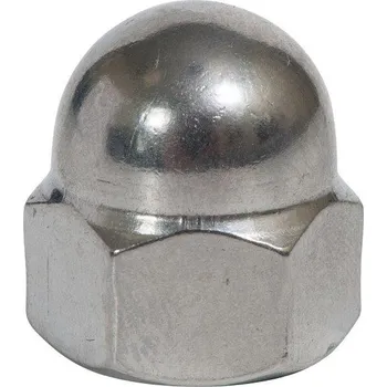 Matice Klobouková matice M10 šestihranná DIN 1587 pozink uzavřená