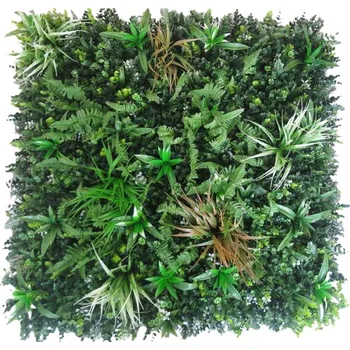 umělá květina Umělá živá zelená stěna SAVANA, 100x100cm