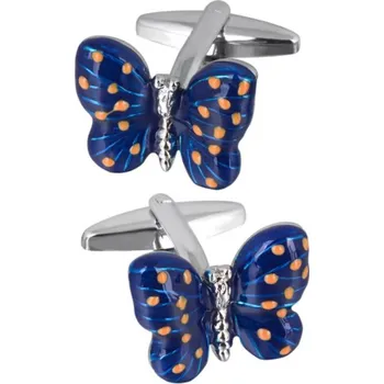 Manžetový knoflíček Manžetové knoflíčky AM647 Motýlci