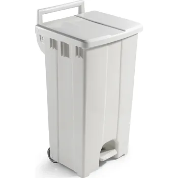 Odpadkový koš Odpadkový koš Derby XXL, 90 l - bílé víko