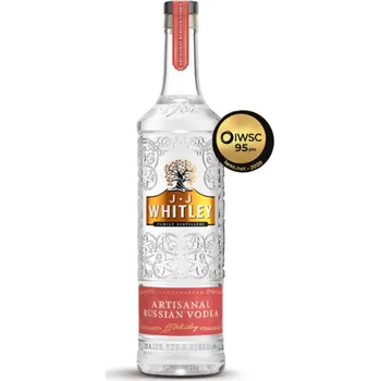 Vodka JJ Whitley Artisanal vodka 0,7L 38% (holá láhev)