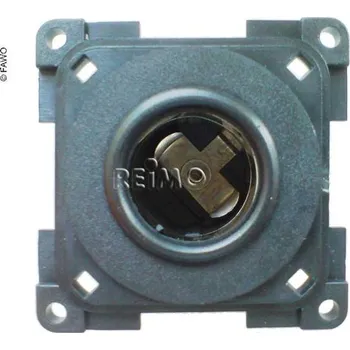 Elektrická zásuvka Fawo Zásuvka Presto 12V Černá