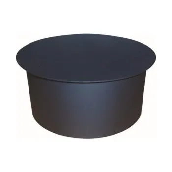 Kouřovod víčko kouřové 130mm tl. 1,5mm