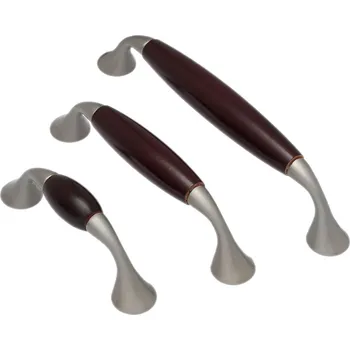 Onpira Dřevěná nábytková úchytka Rozměr: 155 mm, Barva: Černá