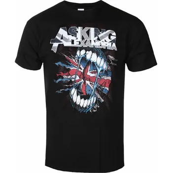Pánské oblečení Tričko metal pánské Asking Alexandria - Packaged Flag Eater - ROCK OFF - ASKTSP01MB - XXL