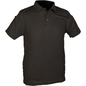 Pánské tričko Triko Mil-Tec TACTICAL krátký rukáv ČERNÉ - 3XL