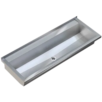 Umyvadlo Mycí koryto Franke KWC Planox PL8T (délka 800mm, s místem pro stojánkovou baterii)