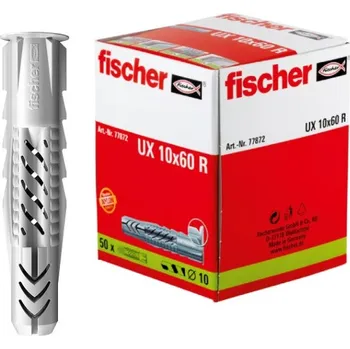 Hmoždinka FISCHER UX 10X60 R 77872 balení 50ks