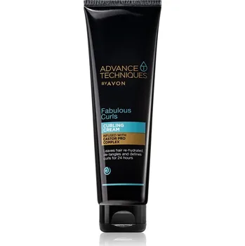 Vlasová regenerace Avon Advance Techniques Fabulous Curls krém na kudrnaté vlasy 150 ml