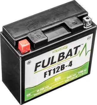 Motobaterie Fulbat FT12B-4 Gel 12V 10Ah 210A