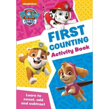 První čtění Paw Patrol First Counting Activity Book