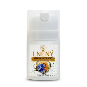 Péče o ruce MISSIVA Včelí lněný krém na ruce a nehty 150 ml