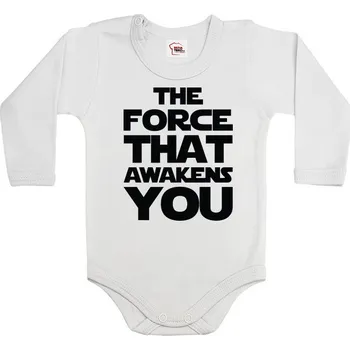 Kojenecký body Body s potiskem Star Wars, Barva Bílá, Velikost 68 / 4-6m, Canvas Dětské body Bezvatriko.cz 0532