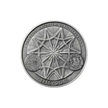 Sběratelství Benediktinský klášter v Kladrubech - 900. výročí založení stříbro patina