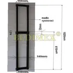 madlo posuvné ke kufrům I-214-černé