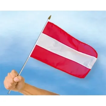 Vlajka Rakousko 30 x 45 cm na tyčce