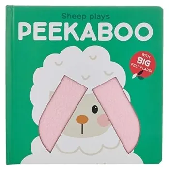 První čtění SHEEP PLAYS PEEKABOO - Yoyo Books