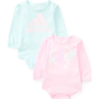 Kojenecká souprava Adidas bodýčka pro holčičku Pink & Halo Mint 18 m