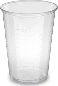 Jednorázové nádobí WIMEX Pohár průhledný 0,4 l 50 ks
