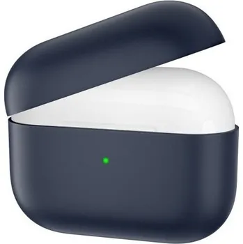 Pouzdro na mobilní telefon Silikonový obal pro AirPods 3 - tmavě modrý