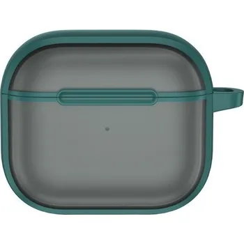 Pouzdro na mobilní telefon Benks ochranný obal pro AirPods 3 - šedozelený