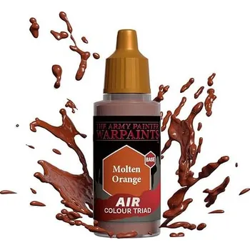 Modelářská barva Army Painter Warpaints Air Molten Orange 18ml