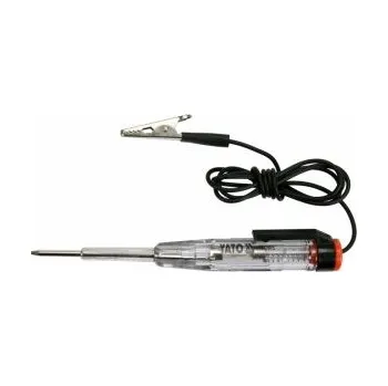 Zkoušečka Zkoušečka 6-24V žárovková s kabelem 90cm, autozkoušečka s led diodou ž