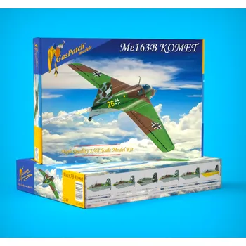 Plastikový model GasPatch models 1/48 Me 163B Komet