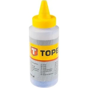 Šňůra na prádlo TOPEX křída prášková značkovací 115g, modrá 30C616