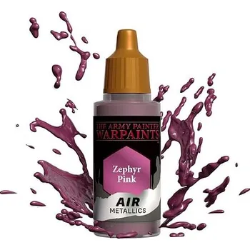 Modelářská barva Army Painter Warpaints Air Metallic Zephyr Pink 18ml