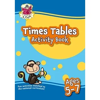 Cizí jazyk New Times Tables Activity Book for Ages 5-7 - CGP Books