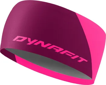 Sportovní čelenka Dynafit Performance Dry Headband pink glo