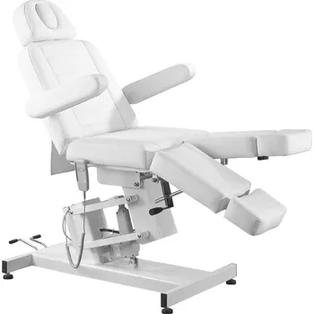 Pedikérské křeslo KOSMETICKÉ ELEKTRICKÉ KŘESLO. AZZURRO 706 PEDI 1MOTOR BÍLÝ