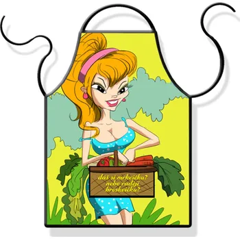 Kuchyňská zástěra Zástěra - Dáš si mrkvičku?